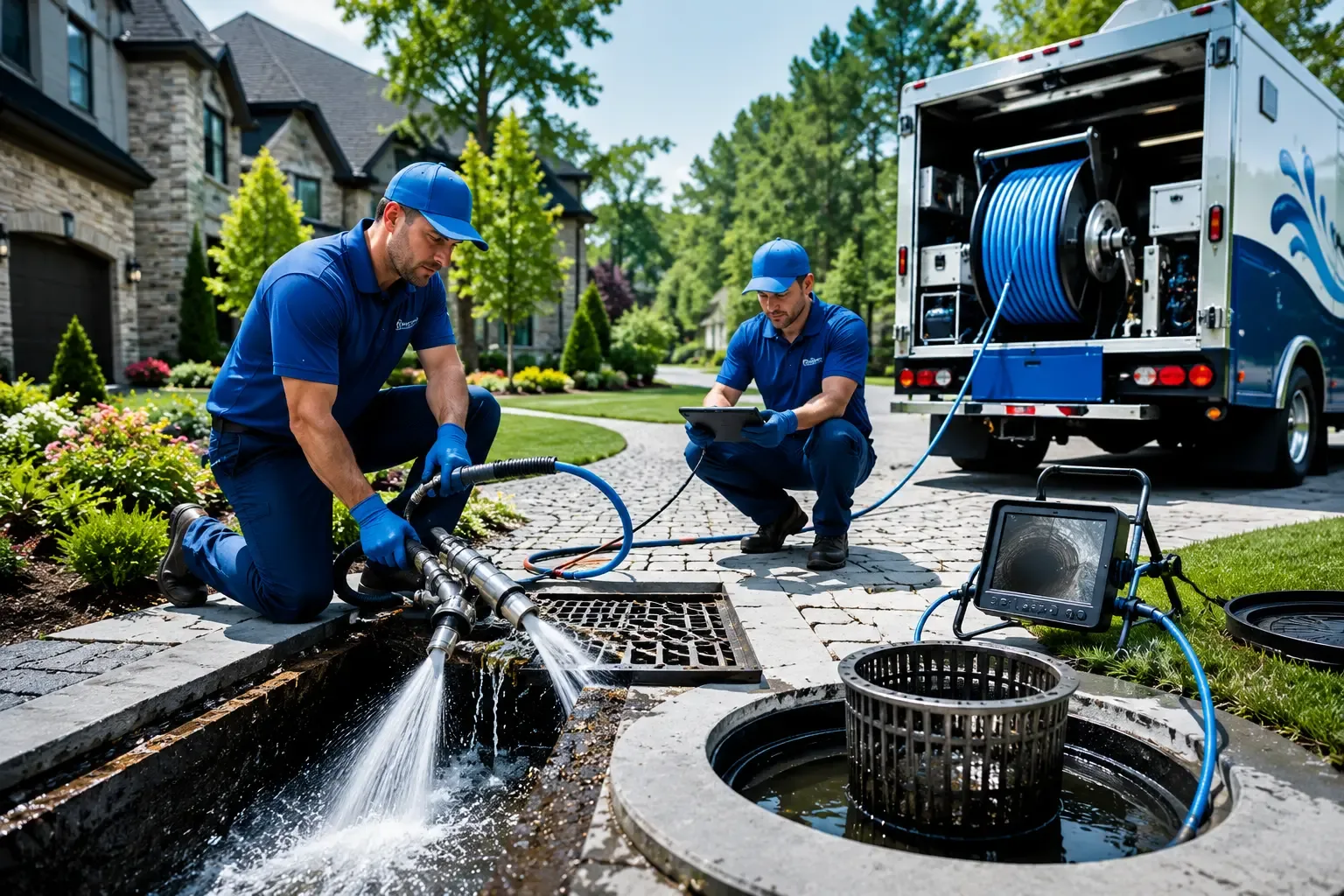 Local outdoor drain cleaning professionals in Rochelle, IL